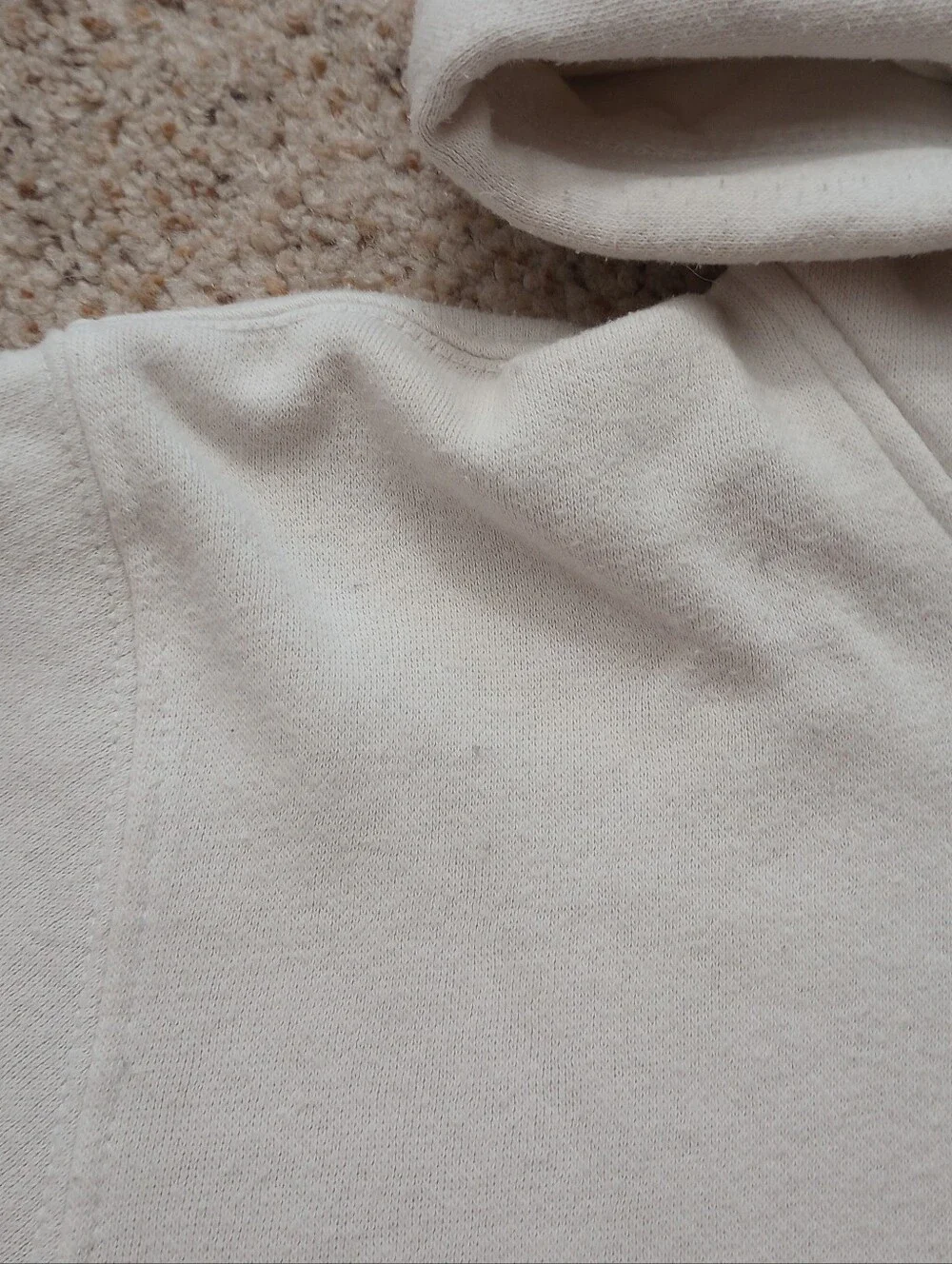 The North Face White & Black Hoodie Never Stop Exploring Men's XS